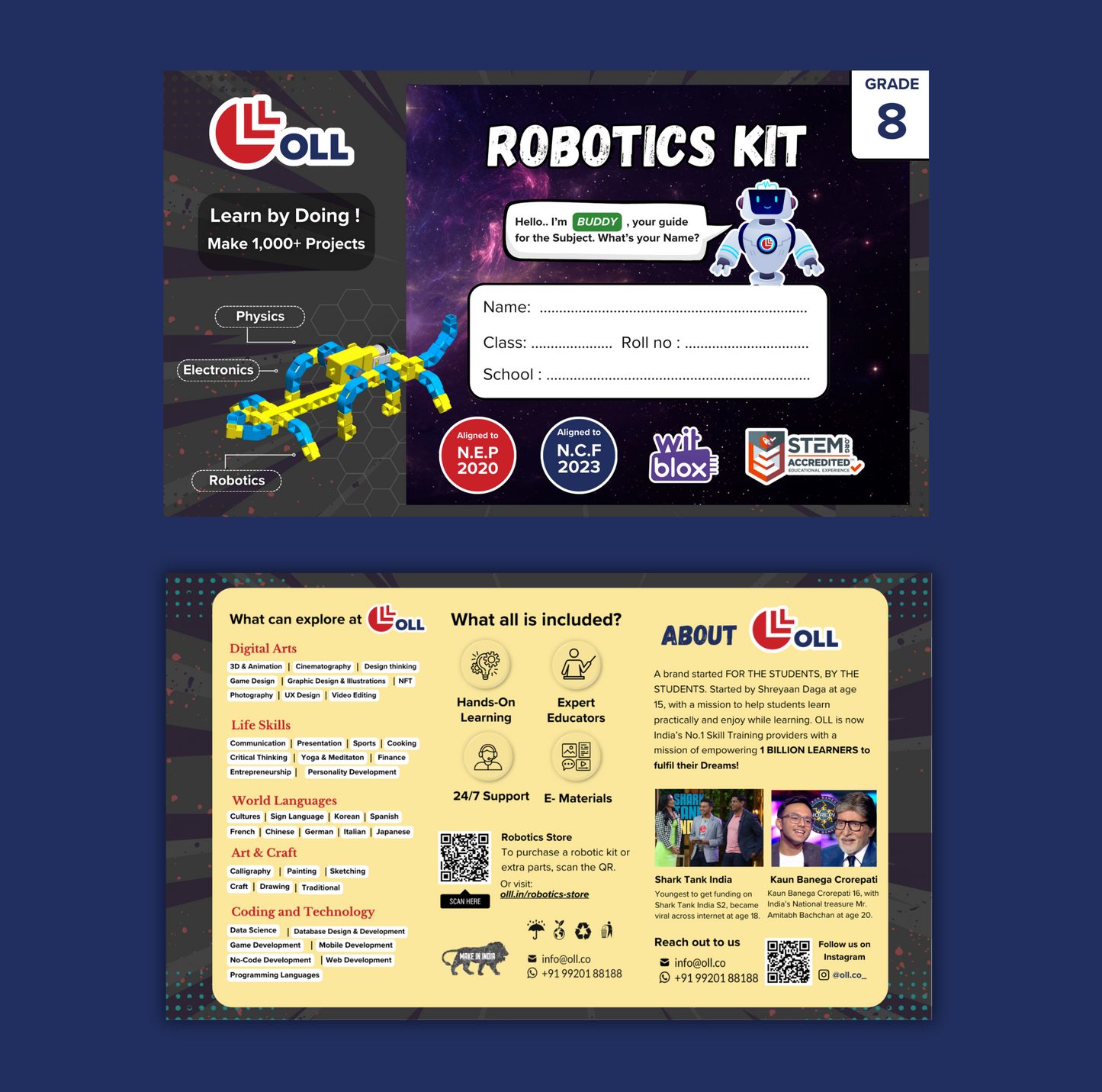 Grade 8 Robotics Kit